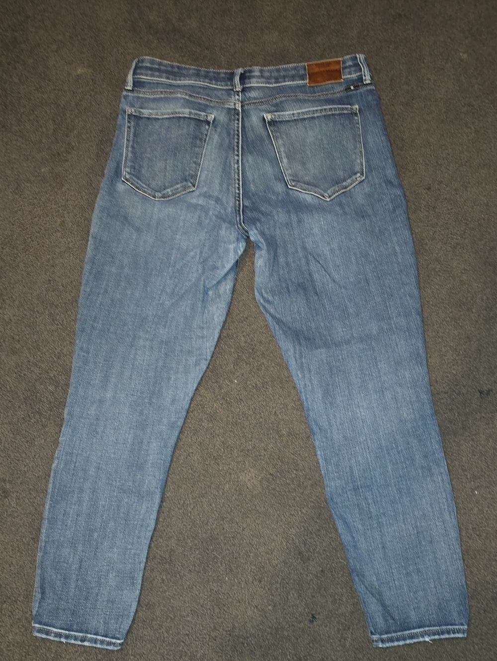 Lucky Brand Women's Boyfriend Jeans in Light Blue Wash